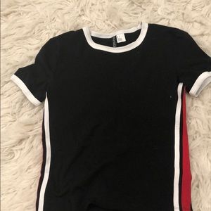 h&m black top